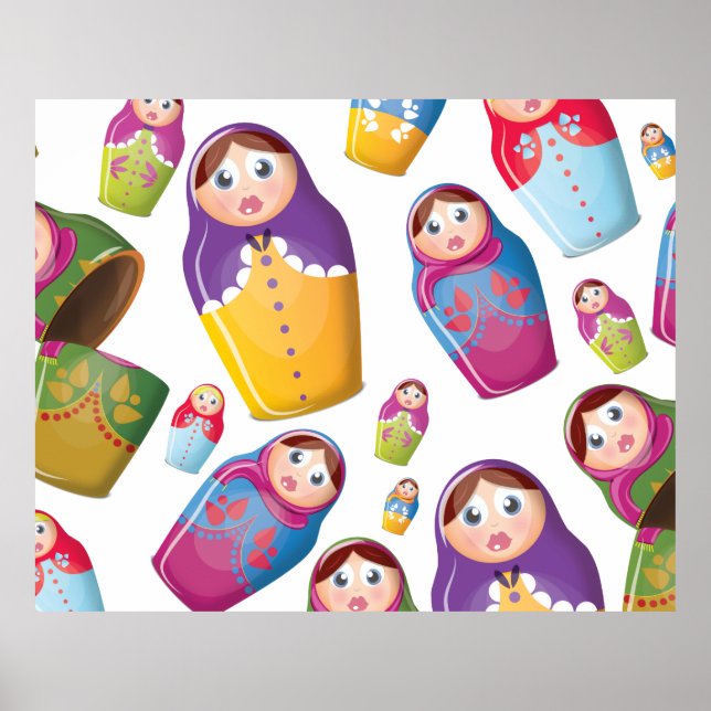 Matryoshka dolls poster (Front)