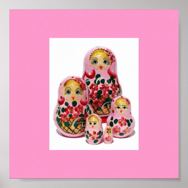 Matryoshka Family Poster (Front)