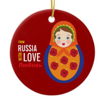 Matryoshka From Russia With Love Adoption Keepsake
