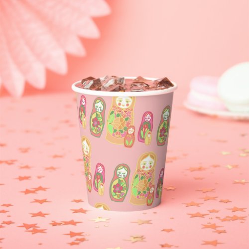 Matryoshka Paper Cups