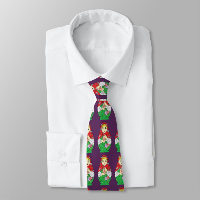 Matryoshka tie (Tied)