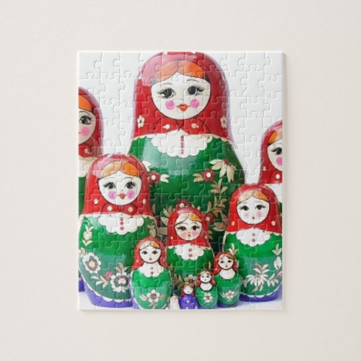 Matryoshka матрёшка (Russian Dolls) Jigsaw Puzzle