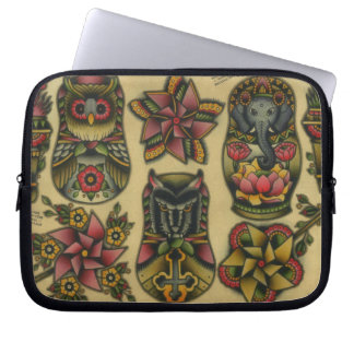 Matryoshkas and Pinwheels Laptop Sleeve