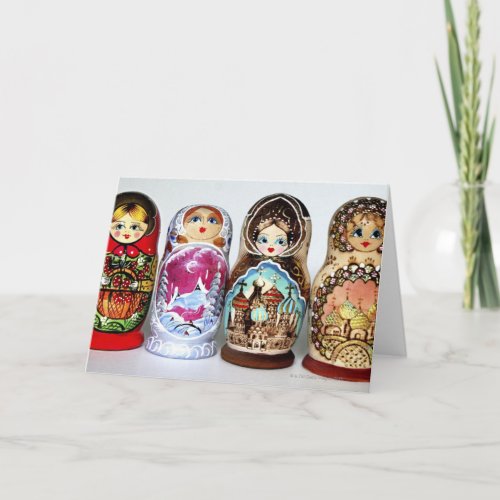 Matryoshkas Card