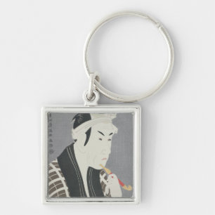 Matsumo Koshiro IV in the Role of Gorebei Keychain