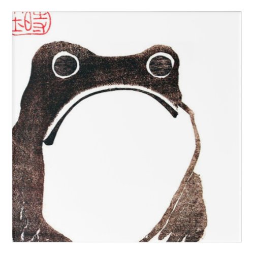 Matsumoto Hoji Frog Acrylic Print
