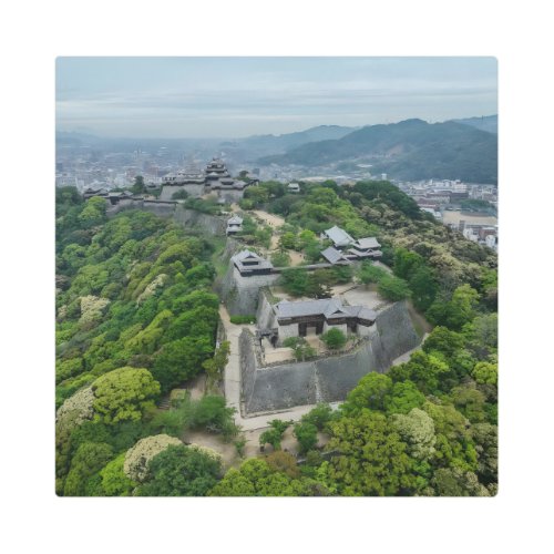 Matsuyama Castle Metal Print