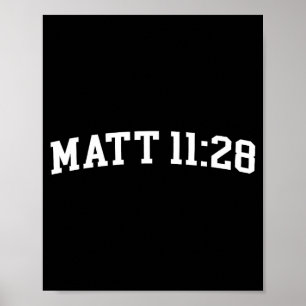 Matt 11_28  poster