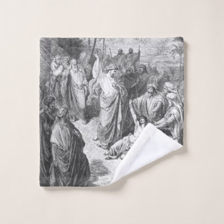 Matt 17 Jesus Heals the Epilectic Demoniac Bath Towel Set