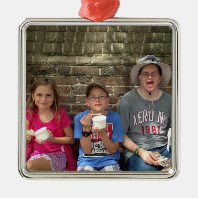 Matt 2016 metal ornament (Front)