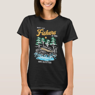 Matt 419 Fishers of Men Christian Fishing Fathers T-Shirt