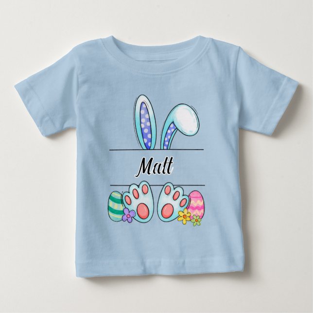Matt Easter Bunny Baby T-Shirt (Front)