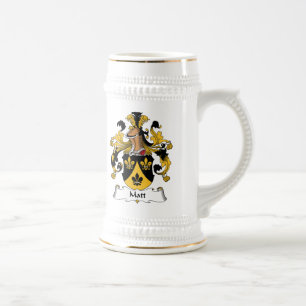 Matt Family Crest Beer Stein