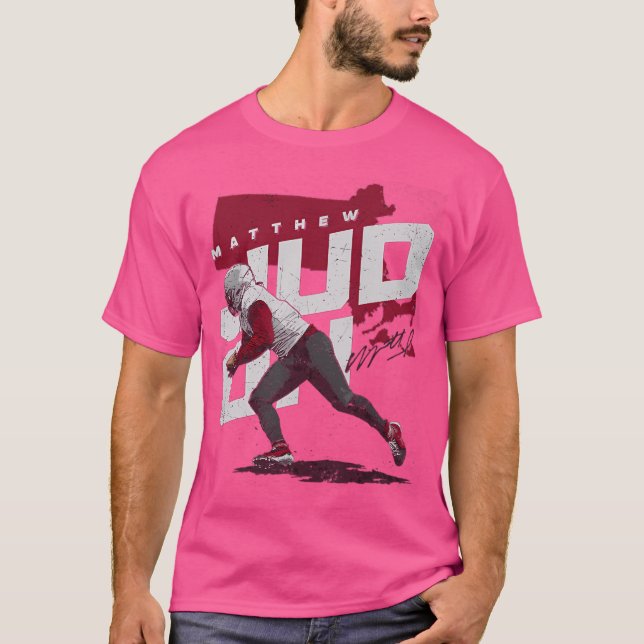 Matt Judon New England Player Map T-Shirt (Front)