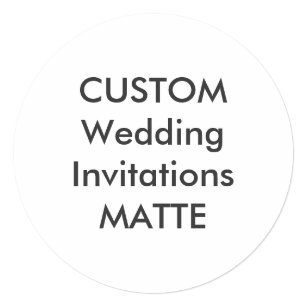 circle wedding invitations zazzle