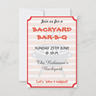 Matte 3.5" x 5", Standard white envelopes included Invitation