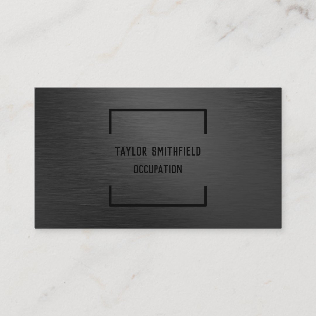 matte black business card Zazzle matte black business card Zazzle