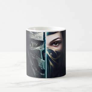 Matte Black Porcelain Coffee Mug, Smilatte Classic Mug