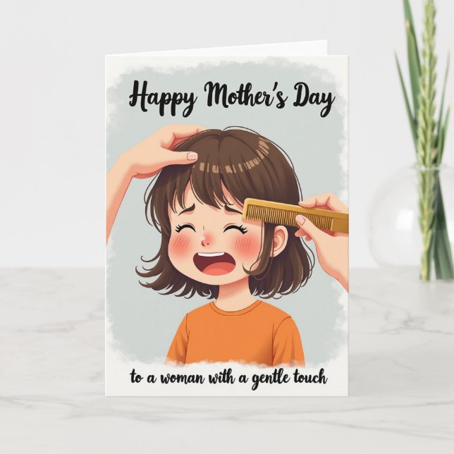 Matte Finish Mothers Day Card (Front)