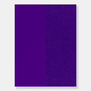 Matte & Glitter Split Purple Foam Board (Custom)