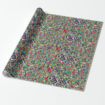 MATTE PSYCHEDELIC Wrapping Paper