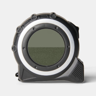 Matte & Speckled Moss Green Tape Measure (Custom)