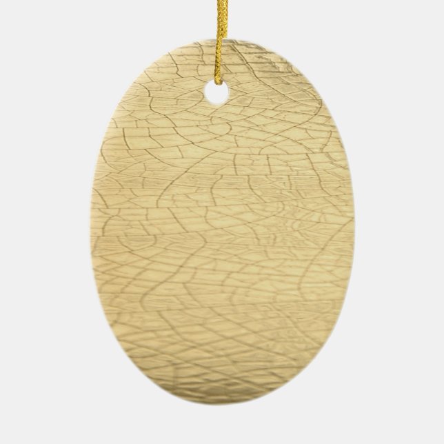 Matted gold stone Ornament (Front)