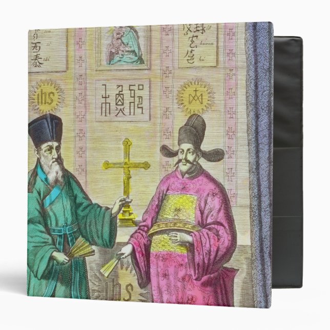 Matteo Ricci  and another Christian 3 Ring Binder (Front/Inside)