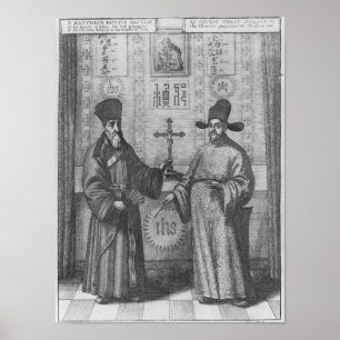 Matteo Ricci  and Paulus Li Poster