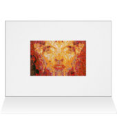 MATTER DOESN'T MATTER Fractal Mask in Red Yellow (Inside Horizontal (Top))