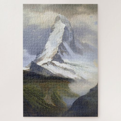Matterhorn Albert Bierstadt Jigsaw Puzzle
