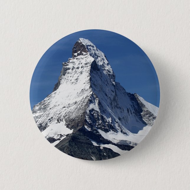 Matterhorn, Alps Button (Front)