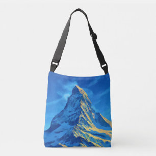 Matterhorn Alps Mountain Crossbody Bag