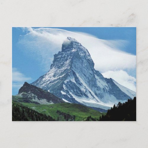 Matterhorn Alps Postcard
