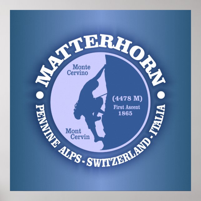 Matterhorn (Alps) Poster (Front)