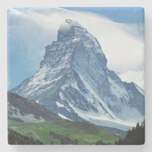 Matterhorn Alps Stone Coaster