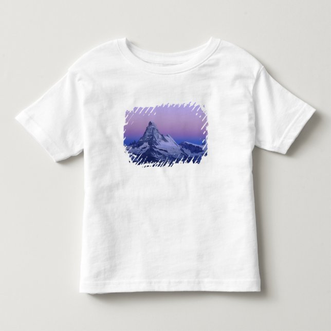 Matterhorn at dawn, Zermatt, Swiss Alps, Toddler T-shirt (Front)