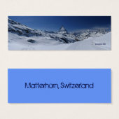 Matterhorn bookmark (Front & Back)