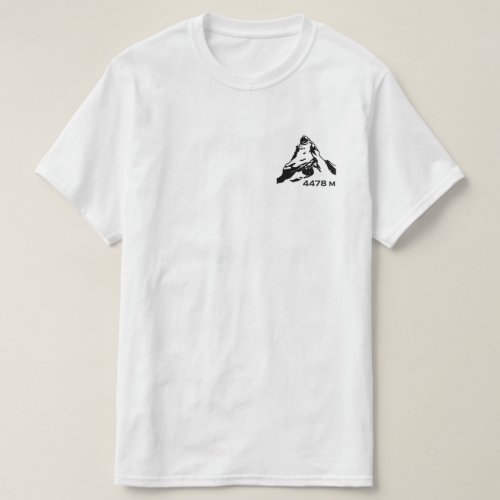 Matterhorn Front and Backprint T_Shirt