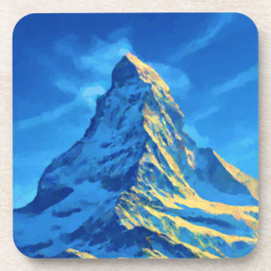 Matterhorn Mountain Beverage Coaster