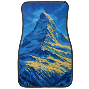 Matterhorn Mountain Car Floor Mat