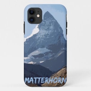 Matterhorn Mountain Design, Switzerland iPhone 11 Case