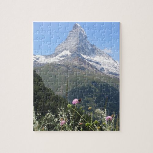 Matterhorn Mountain photo Jigsaw Puzzle