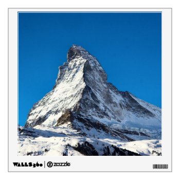 Matterhorn Photo Wall Decal by Argos_Photography at Zazzle