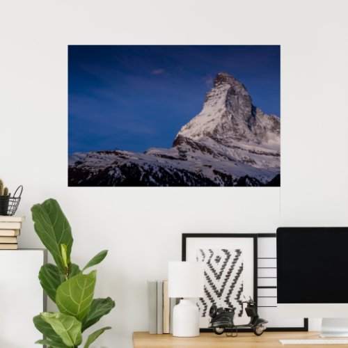 Matterhorn Switzerland at Sunrise Poster