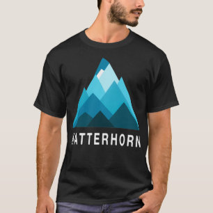 Matterhorn Switzerland Mountain Climbing Swiss Alp T-Shirt