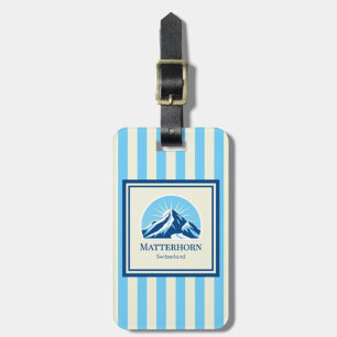 Matterhorn Switzerland mountain Luggage Tag