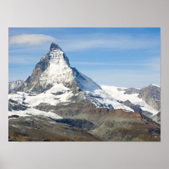 Matterhorn, Switzerland, SwissAlps Poster (Front)