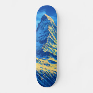 Matterhorn Switzerland Travel Skateboard