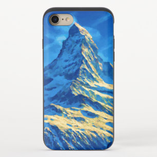 Matterhorn Winter Sunset iPhone 8/7 Slider Case